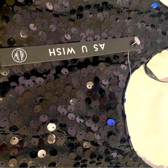 AS YOU WISH SEQUIN DRESS - Picture 5 of 6